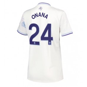 Aston Villa Amadou Onana #24 Replika Tredjetrøje Dame 2025-26 Kortærmet
